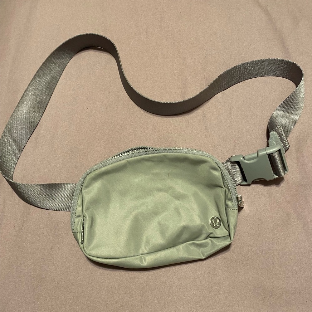 Lululemon Gray Belt Bag